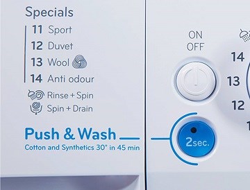 Indesit BWSA 51052W EU Push & Pull